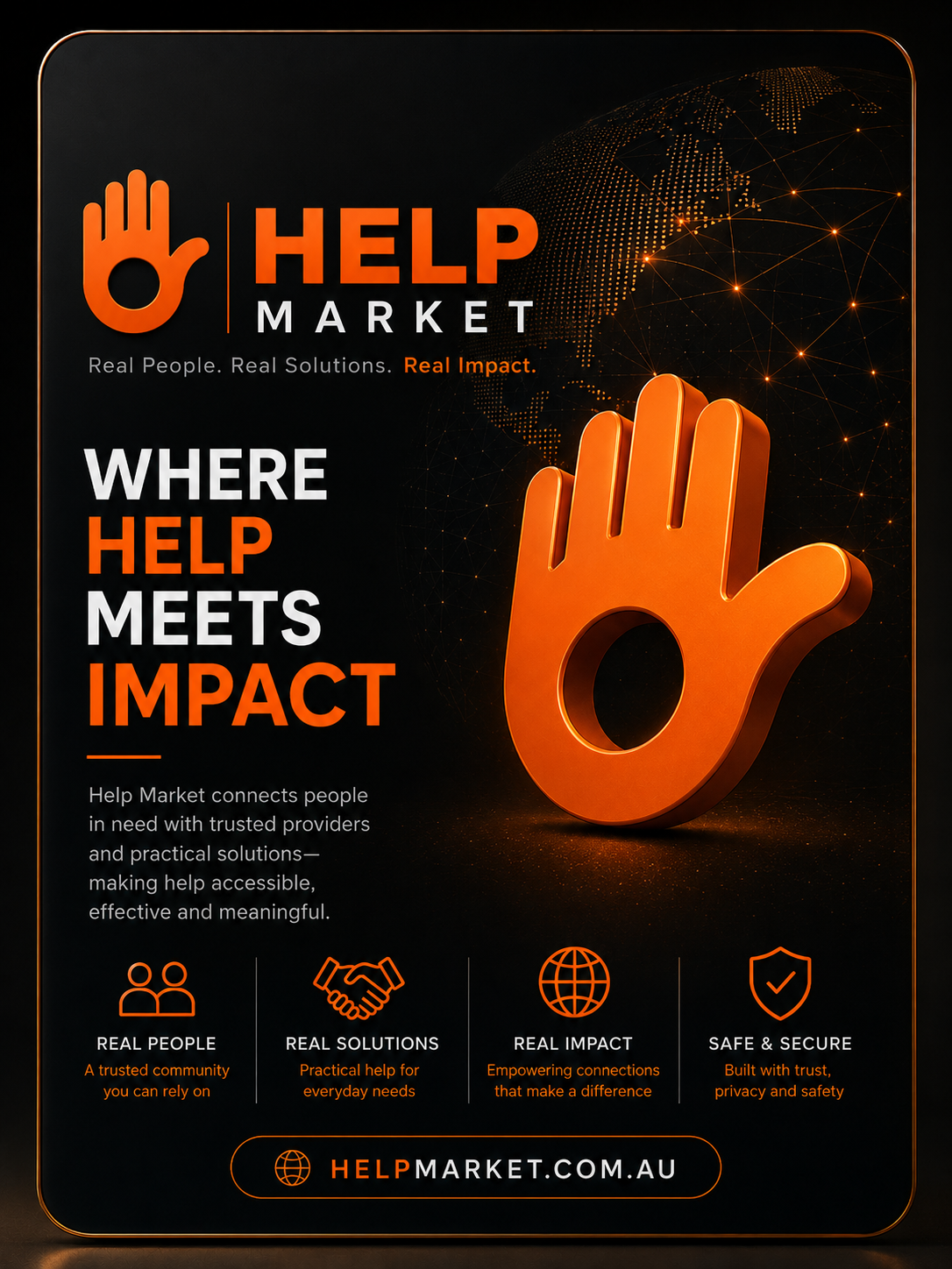 HelpMarket brand card